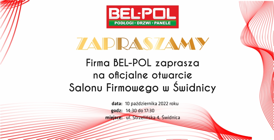 Wielkie Otwarcie Nowego Sklepu Z Podłogami I Drzwiami W Świdnicy- Bel-pol